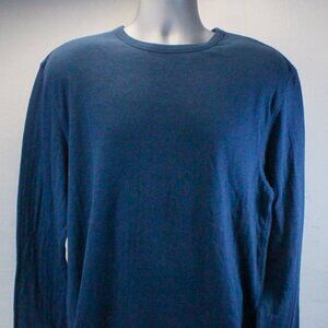 Alpine Design M AD Peak Long Sleeve Duofold Crew Neck UPF 50+ Tee Men's Large
